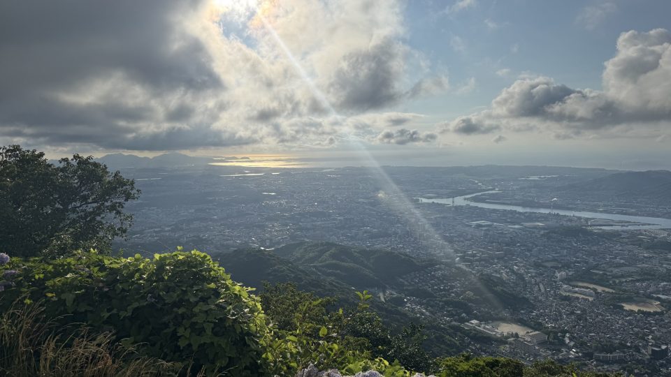 전망대에서 서쪽