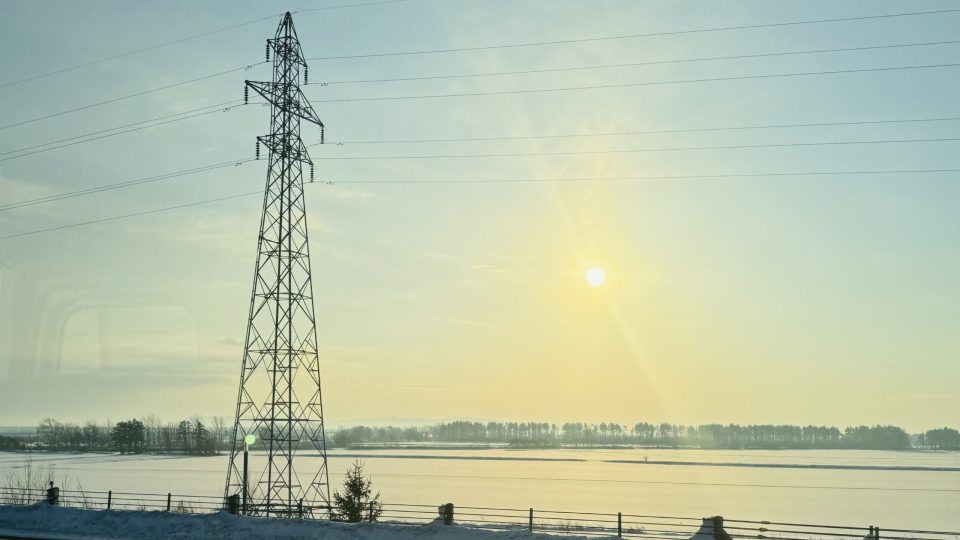 출발한지 얼마 안됬을 때 버스밖 풍경