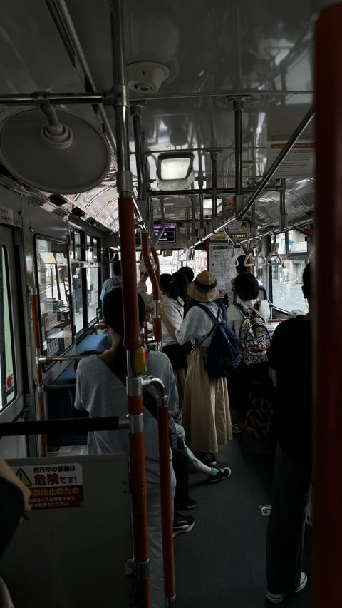 헤이안 신궁으로 가는 버스