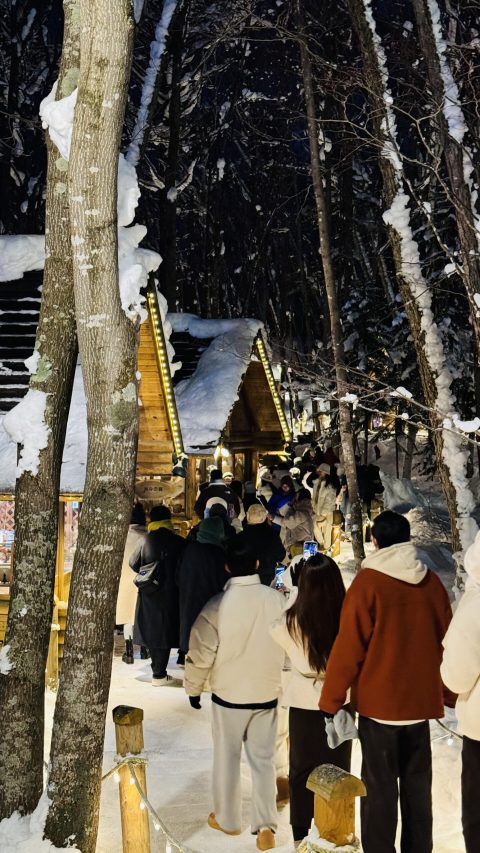 닝구르 테라스 오두막 모습, 그저 그렇다.