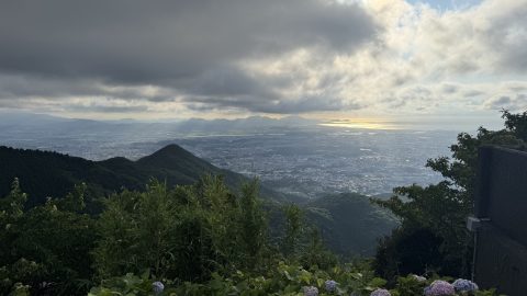 전망대에서 서남쪽